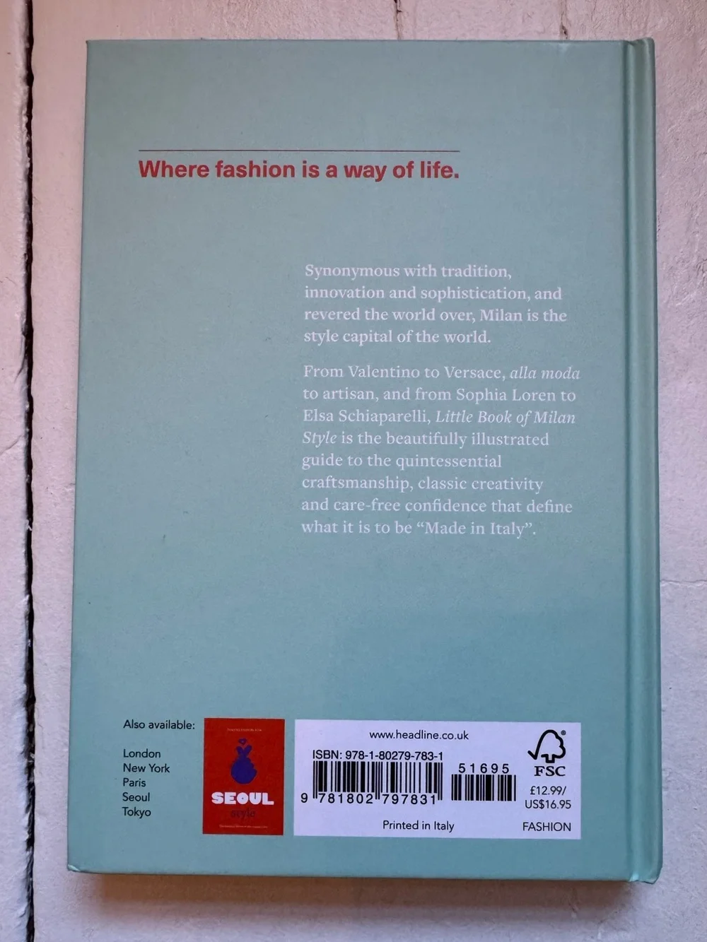 Milan Little Book of City Style
